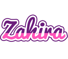 Zahira cheerful logo