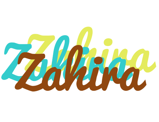 Zahira cupcake logo
