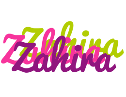 Zahira flowers logo