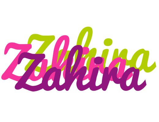 Zahira flowers logo