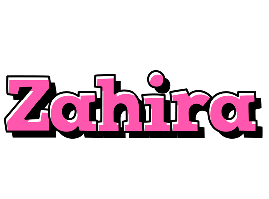 Zahira girlish logo