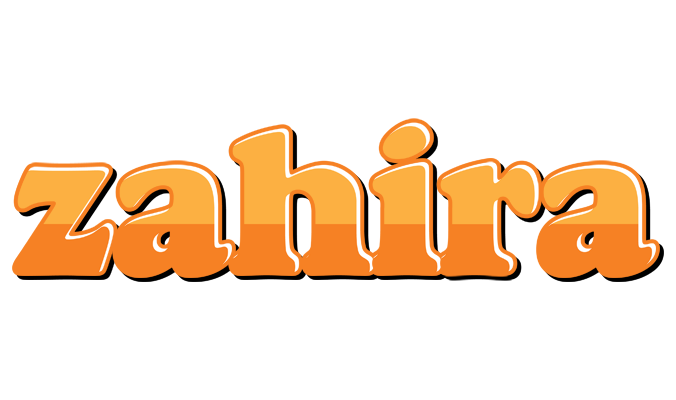 Zahira orange logo