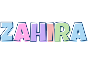 Zahira pastel logo