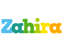 Zahira rainbows logo