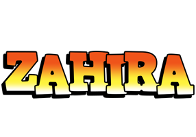 Zahira sunset logo