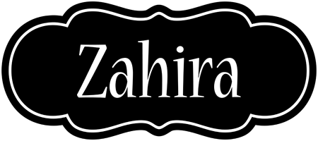 Zahira welcome logo