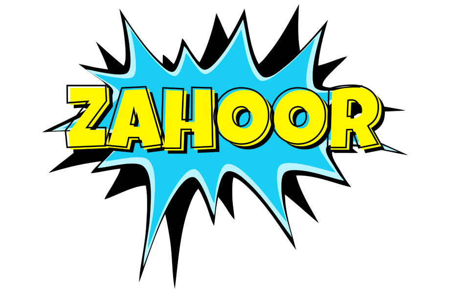 Zahoor amazing logo