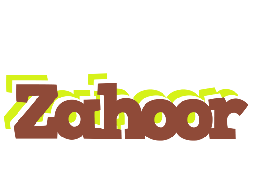 Zahoor caffeebar logo
