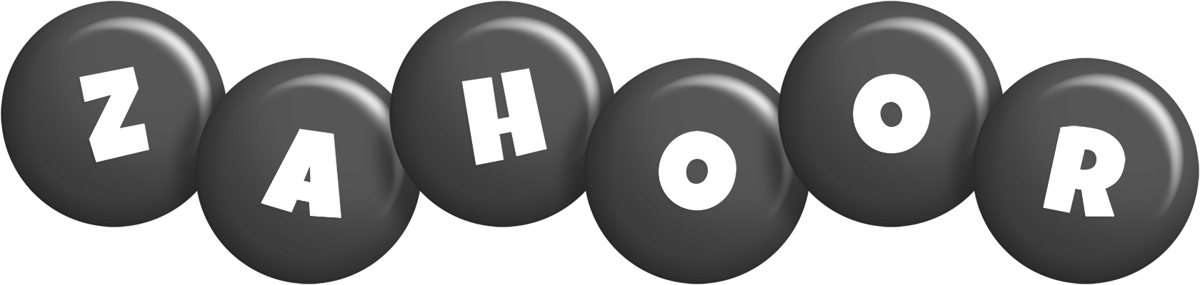 Zahoor candy-black logo