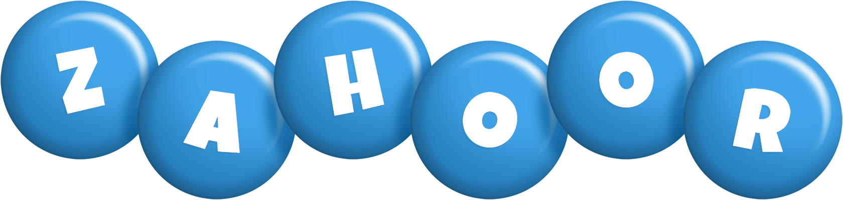 Zahoor candy-blue logo