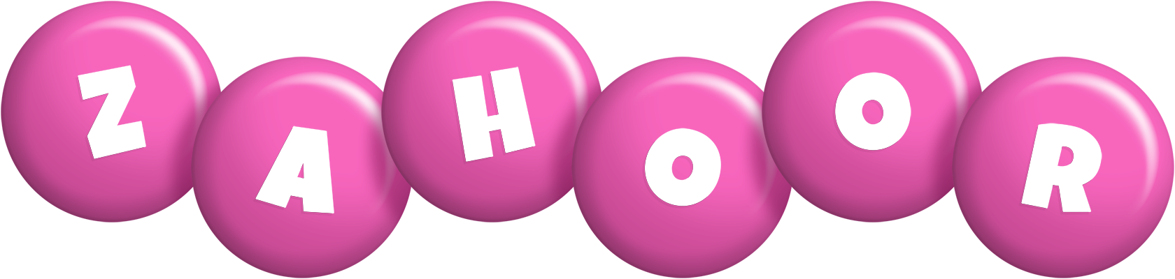 Zahoor candy-pink logo
