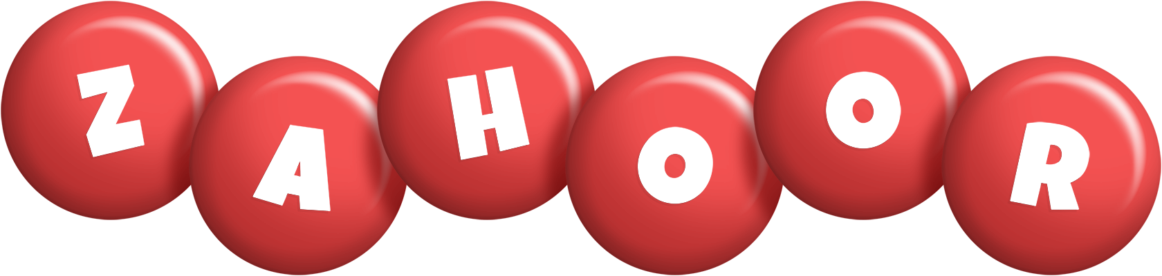 Zahoor candy-red logo