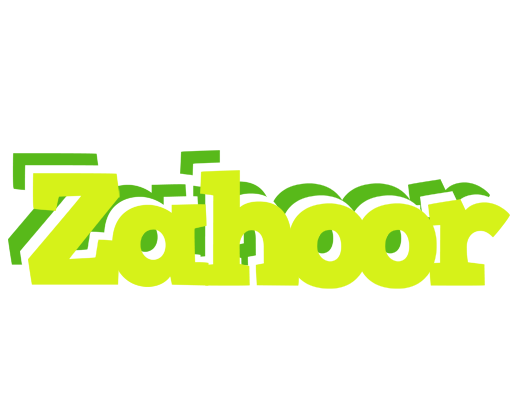 Zahoor citrus logo