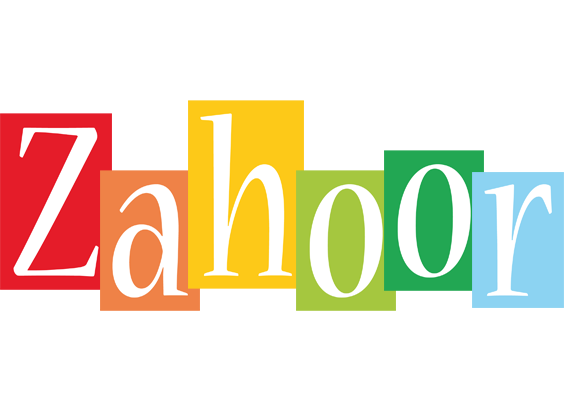 Zahoor colors logo