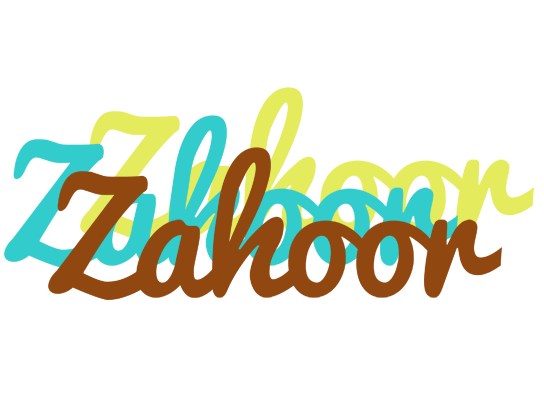 Zahoor cupcake logo