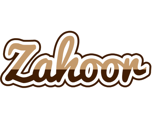 Zahoor exclusive logo