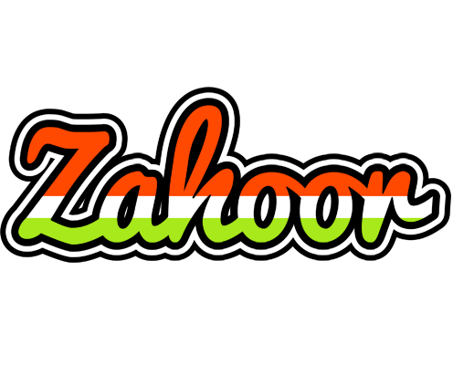 Zahoor exotic logo