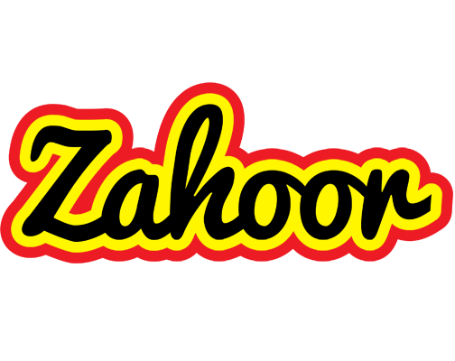 Zahoor flaming logo