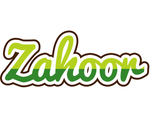 Zahoor golfing logo