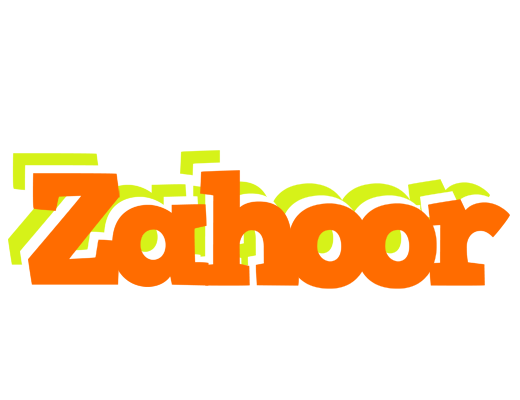 Zahoor healthy logo