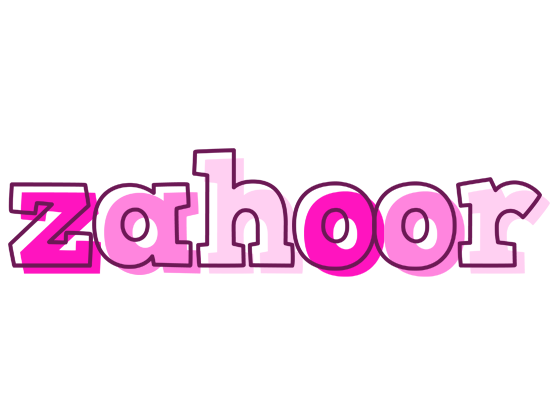 Zahoor hello logo