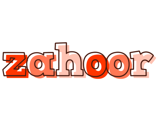 Zahoor paint logo