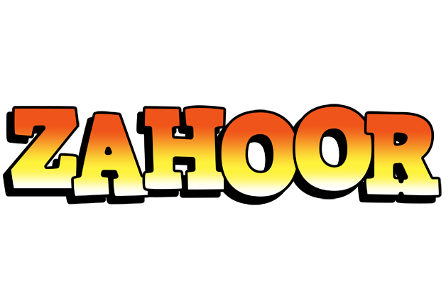 Zahoor sunset logo