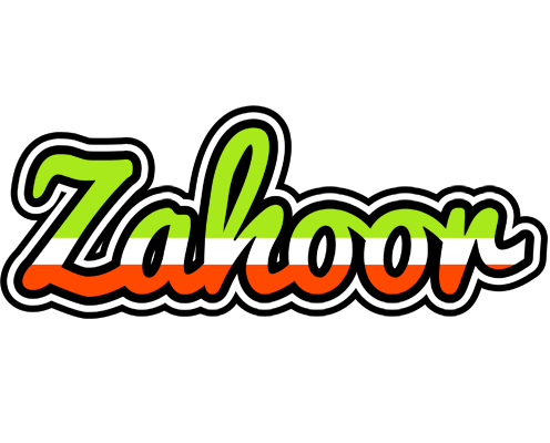 Zahoor superfun logo