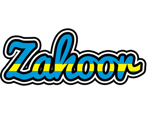 Zahoor sweden logo
