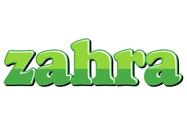 Zahra apple logo