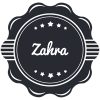 Zahra badge logo