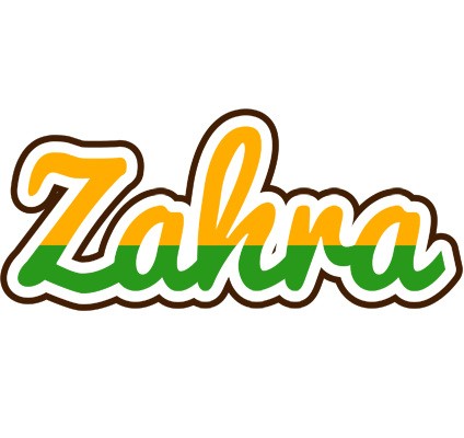 Zahra banana logo