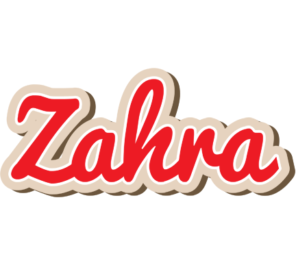 Zahra chocolate logo