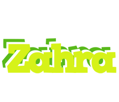 Zahra citrus logo