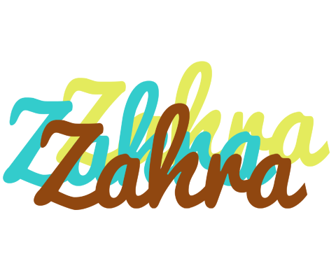 Zahra cupcake logo