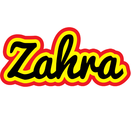 Zahra flaming logo