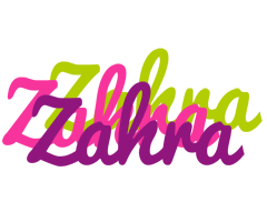 Zahra flowers logo