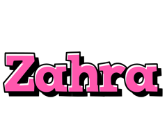 Zahra girlish logo