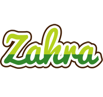 Zahra golfing logo