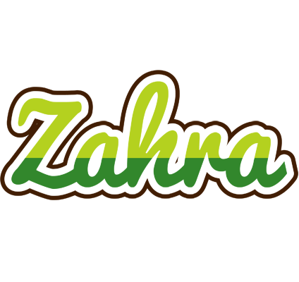 Zahra golfing logo