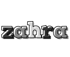 Zahra night logo