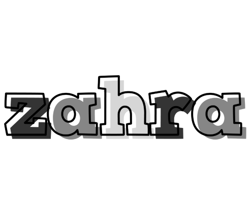 Zahra night logo