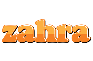 Zahra orange logo