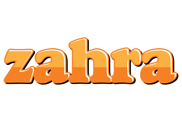 Zahra orange logo
