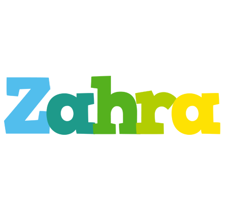 Zahra rainbows logo