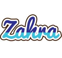 Zahra raining logo