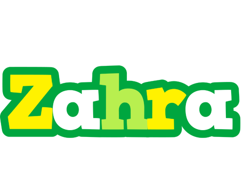 Zahra soccer logo