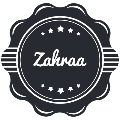 Zahraa badge logo