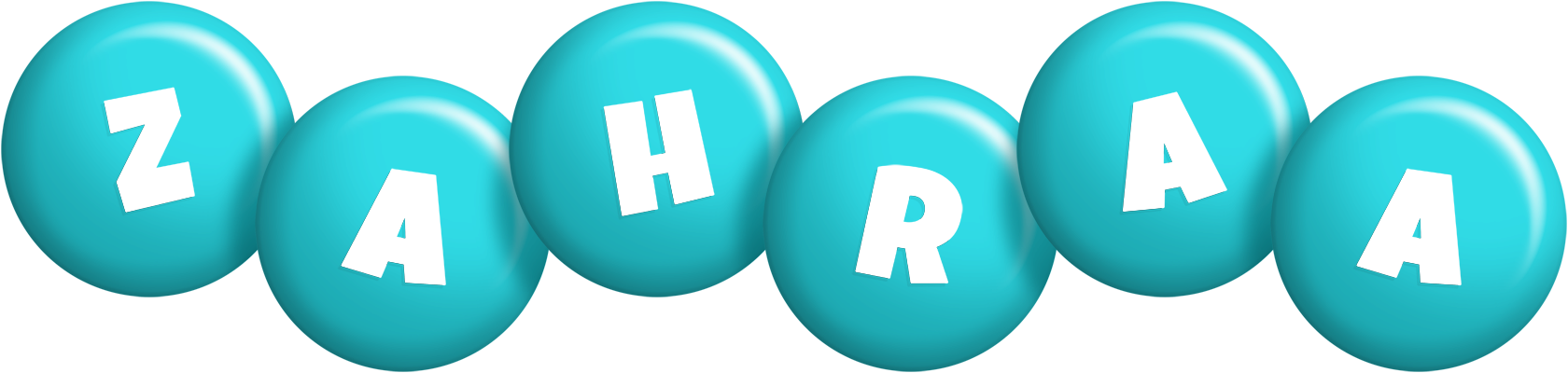 Zahraa candy-azur logo