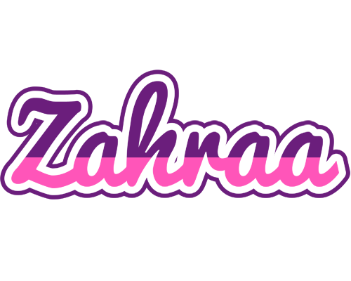 Zahraa cheerful logo
